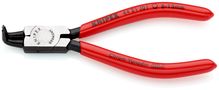 KNIPEX 44 21 J01 Circlip Pliers for internal circlips in bore holes with plastic coating black atramentized 130 mm 44 21 J01 4003773040132