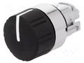 Switch: rotary; 22mm; Stabl.pos: 1; black; none; IP66; prominent SCHNEIDER ELECTRIC ZB4BD59