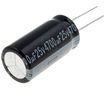 Elektrolīta kondensators 4700uF 25V 105° 16x30mm RoHS 4700/25V