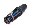 CONN, XLR AUDIO, JACK, 3POS, CABLE NC3FXX-14-B-D