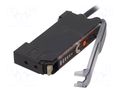 Sensor: optical fiber amplifier; PNP; IP50; Connection: cables; 2m OMRON E3X-NA41