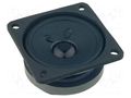 Loudspeaker; general purpose; 8W; 8Ω; 66.5x66.5x31.8mm; Ø: 61.5mm VISATON VS-FRS7-8