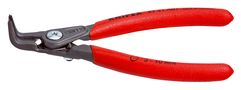 KNIPEX 49 41 A01 Precision Circlip Pliers for external circlips on shafts with non-slip plastic coating grey atramentized 130 mm 49 41 A01 4003773061755
