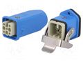 Connector: HDC; male + female; 10A; 90V; Han® Ex; PIN: 8; 7+PE; M20 HARTING 10360080006