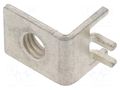 Terminal: screw terminal; M4; screwless; THT; steel; angled 90° OSTERRATH 73-3299-25/0016