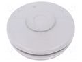Grommet; elastomer thermoplastic TPE; grey; Holes no: 1; -35÷60°C SPELSBERG DMS-M32