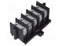 Connector: terminal block; 150A; screw terminal; black; 35mm2 PAWBOL PE.4009A