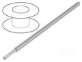 Wire; TLYc; stranded; Cu; 0.35mm2; PVC; grey; 150V; 500m; Class: 5 TECHNOKABEL TLY-0.35C-GY