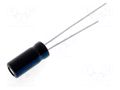 Capacitor: electrolytic; THT; 220uF; 25VDC; Ø8x11.5mm; Pitch: 3.5mm SAMWHA RD1E227M0811MBB