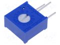 Potentiometer: mounting; single turn,vertical; 1kΩ; 500mW; ±10% BOURNS 3386H-1-102LF
