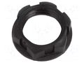 Nut; black; S1 CLIFF CL1406