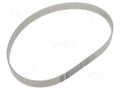 Timing belt; AT5; W: 16mm; H: 2.7mm; Lw: 600mm; Tooth height: 1.2mm OPTIBELT AT5-600-16-77ZA