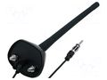 Antenna; automotive; 0.18m; rubber mast 4CARMEDIA ANT.10