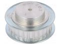 Belt pulley; AT5; W: 10mm; whell width: 21mm; Ø: 38.6mm; aluminium OPTIBELT 21-AT5-25-200ZA