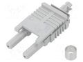 Connector: fiber optic; plug; duplex,HFBR-4516; crimped LAPP 29145099