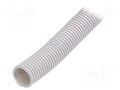 Protective tube; Size: 32; grey; L: 25m; with pilot wire; RKGL AKS ZIELONKA RKGL-32P-25M/GY