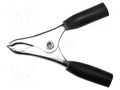 Crocodile clip; 15A; Grip capac: max.19mm; Overall len: 58mm MUELLER ELECTRIC BU-40A-0