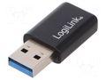 PC extension card: WiFi network; USB 3.0; 1.2Gbps LOGILINK WL0243