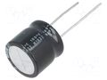 Capacitor: electrolytic; THT; 10uF; 400VDC; Ø16x15mm; Pitch: 7.5mm NICHICON URZ2G100MHD1TN