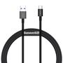 Baseus Superior USB - USB Typ C fast charging data cable 66 W (11 V / 6 A) Huawei SuperCharge SCP 1 m black (CATYS-01), Baseus 6953156205499 6953156205499