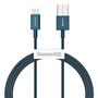 Baseus Superior Cable USB - Lightning 2,4A 1 m Blue (CALYS-A03), Baseus 6953156205420 6953156205420