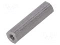 Screwed spacer sleeve; 20mm; Int.thread: M2,5; hexagonal DREMEC TFF-M2.5X20/DR142