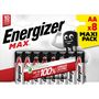 Sārmu baterija LR6 (AA) 1,5V E91 2900mAh MAX Energizer 8 gab. blisteris LR6/ENE/MAX-BL8 7638900437720