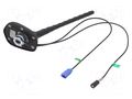 Antenna; car top,automotive; 0.2m; AM,FM,GPS; with amplifier 4CARMEDIA ANT.61
