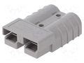 Connector: DC supply; plug; hermaphrodite; SB® 50; 600V; PIN: 2 ANDERSON POWER PRODUCTS 992-BK