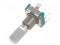 Encoder: incremental; THT; 15imp/revol; Pos: 30; two phase A and B ALPS EC11E15244B2