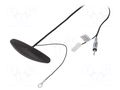 Antenna; automotive,inner; AM,FM; universal,with amplifier COMPOTECH 35.051