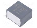 Capacitor: polypropylene; DC-Link; 8uF; Uoper: 800VDC; 11.2A; THT KEMET C4AQIBU4800M11J