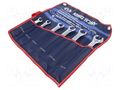 Wrench-set; inch,for brake lines; 6pcs. KING TONY KT-1306SR