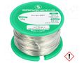 Tin; lead free; Sn97Cu3; 0.5mm; 100g; reel; 230°C; Flux: SW26 BROQUETAS ECO3-05/01H