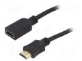 Cable; HDMI socket,HDMI plug; PVC; HDMI 2.0; 3D,4K,ARC,UHD 2160p GEMBIRD CC-HDMI4X-15