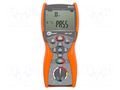 Meter: appliance meter; LCD; VAC: 0÷500V; ±(5%+8digit) SONEL MPI-506-ENG