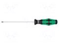 Screwdriver: standard; hex key,spherical; HEX 2mm WERA WERA.05022800001