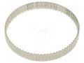 Timing belt; T2.5; W: 8mm; H: 1.3mm; Lw: 177.5mm; Tooth height: 0.7mm OPTIBELT T2.5-177.5-8-77ZA