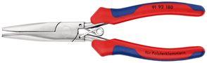 KNIPEX 91 92 180 Upholstery Pliers with multi-component handles mirror polished 185 mm 91 92 180 4003773080725
