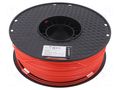 Filament: HIPS; 1.75mm; red; 1kg GEMBIRD 3DP-HIPS1.75-01-R