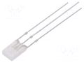 LED; red/yellow-green; rectangular; 2x4.95x6.95mm; bicolour; 120° OPTOSUPPLY OSRGHC71C2B