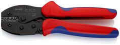 KNIPEX 97 52 33 SB PreciForce Crimping Pliers with multi-component handles burnished 220 mm 97 52 33 SB 4003773052593