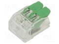 Quick splice; 32A; 450V; for cable; spring clamp; 24AWG÷12AWG DEGSON ELECTRONICS DGBSC-SG01/4-02P17