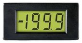 VOLTMETER, LCD, 3.5DIGIT, 35MM DPM 2AS-BL