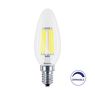 LED spuldze E14 230V C35 4W 470lm, FILAMENTS, silti balta 3000K, regulējama BA36-60410 5949097706417