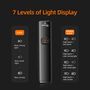 Velosipēda lukturītis BL12, maza/augsta gaisma, uzlādējams USB C, 1200lm, 2x10W, IP43 SUPERFIRE-BL12 6956362995277