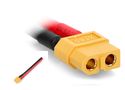 XT60 sieviete ar 10 cm kabeli, līdz 65 A, līdz 65 A CABLE-XT60/F 5904422335854