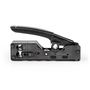 Crimp pliers | CAT5 / CAT5e / CAT6 / CAT6a / CAT7 / RJ12 | Cutting / Plier | ABS / Steel | Black CCGG89505BK 5412810333639