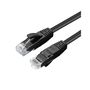 Patch cable U/UTP CAT5e with RJ45 connectors 3m CCA conductor, stranded, black CP1063U