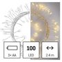 100LED NANO CLUSTER BO 2.9m AA timer D3FW01 8592920095164
